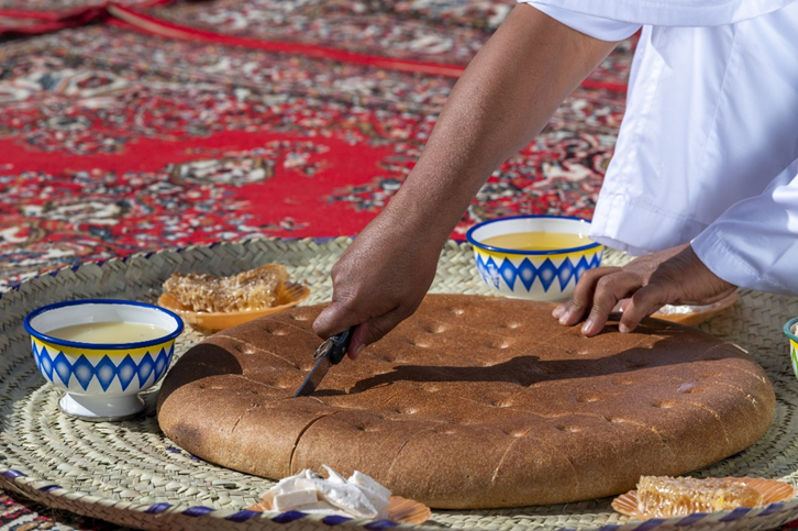 Traditional Local Bread from Taif (Saudi Arabia) - Bread between us project